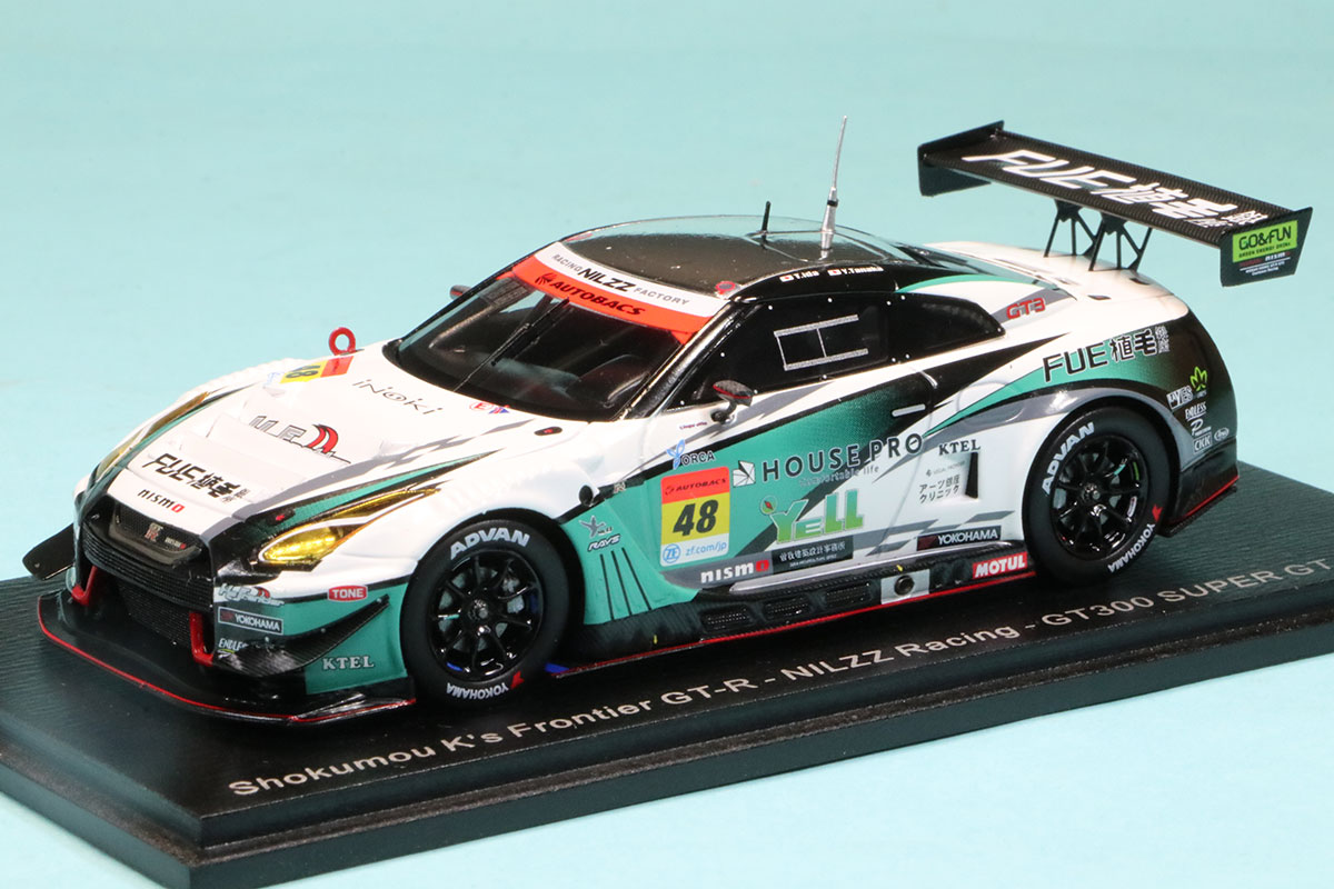 スパーク 1/43 ショクモウ K's フロンティア ニッサン GT-R R35