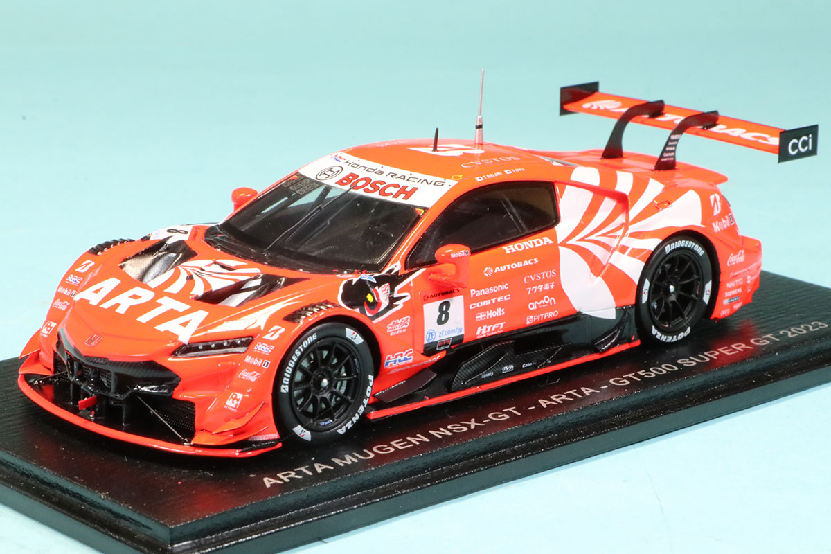 スパーク 1/43 ARTA ムゲン ホンダ NSX-GT スーパーGT 2023 GT500 No.8