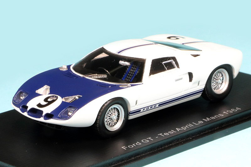 スパーク 1/43 フォード GT ルマン 1964 テスト No.9 S7953 ミニカー