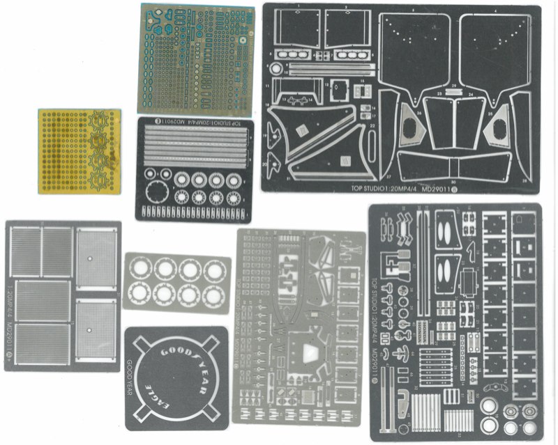トップスタジオ 1/20 マクラーレン MP4/4 スーパーディティールアップ