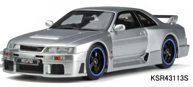 予約] 京商 1/43 ニッサン スカイライン GT-R R33 LM シルバー 限定