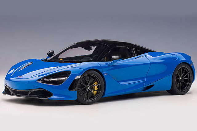 オートアート 1/18 マクラーレン 720S GT3 メタリックブルー 81970