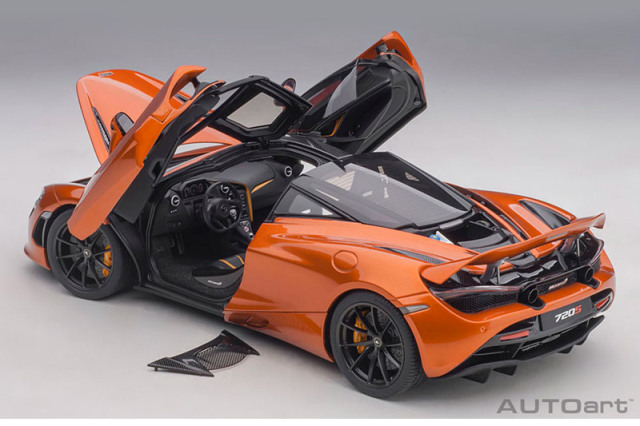 予約] オートアート 1/18 マクラーレン 720S メタリックオレンジ 76074