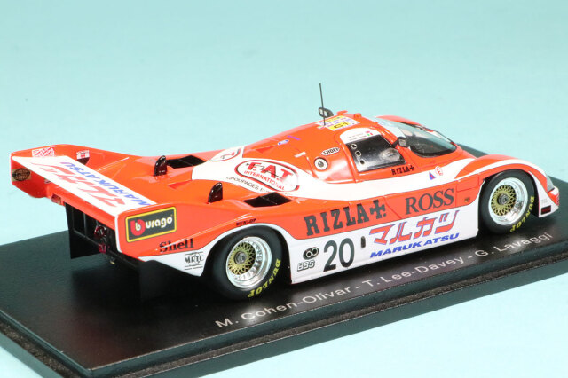 スパーク 1/43 ポルシェ 962C ルマン 24h 1990 19th No.20 S9881