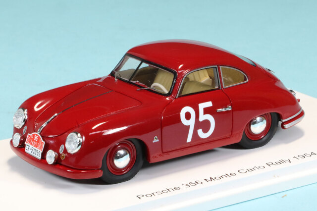 スパーク 1/43 ポルシェ 356 モンテカルロ ラリー 1954 No.95 S6134