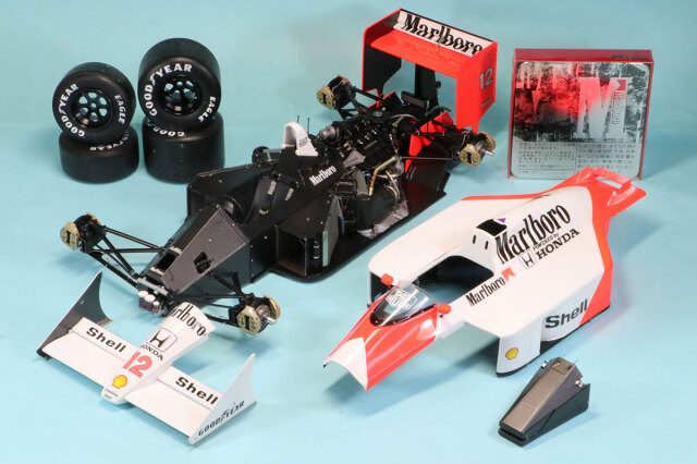 個人製作完成品 委託販売品 1/12 マクラーレン MP4/4 日本 GP 1988 A