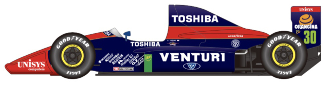 スタジオ27 1/20 トランスキット ジョーダン 192 イギリスGP 1992