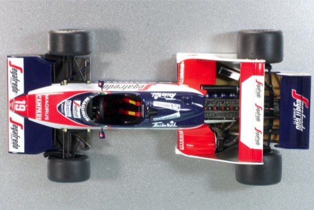 予約] ロムファクトリー 1/43 トールマン TG183B ハート ブラジルGP