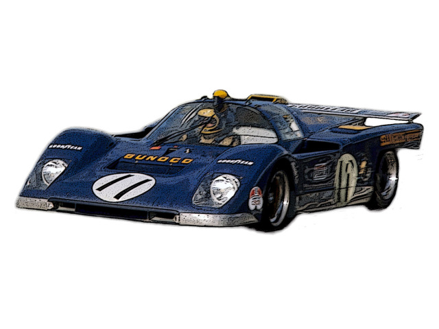タメオ 1/43 メタルキット フェラーリ 512S ルマン 1971 No.11