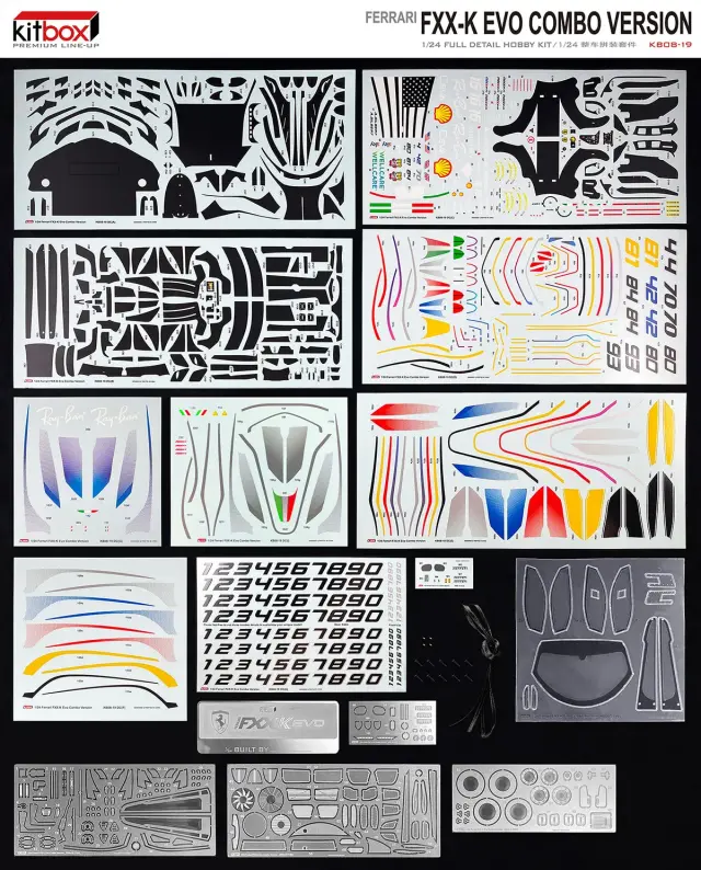 KITBOX / PZYmodel 1/24 レジンキット フェラーリ FXX-K Evo