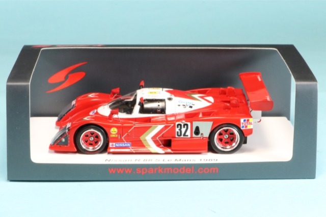 ロム独占再生産特注スパーク 1/43 ニッサン R88S CABIN ルマン 1989 No