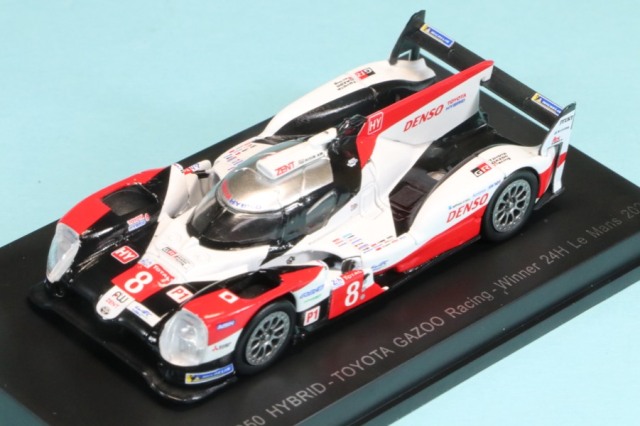スパーク 1/64 トヨタ TS050 ハイブリッド ルマン 24h 2020 Winner No
