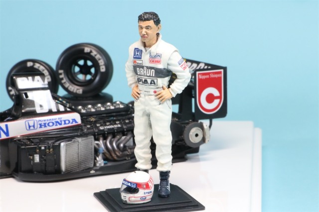 ロムファクトリー 1/20 ティレル 020 ホンダ 日本GP 1991 中嶋悟 フル