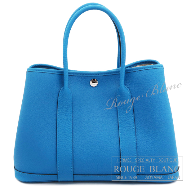 エルメス ガーデンパーティTPM/30 ブルーザンジバル ネゴンダ【新品