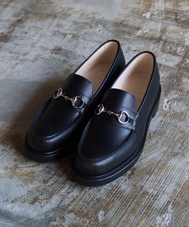 foot the coacher FT BIT LOAFER(HARDNESS) BK/SIL - Mens | rroomm