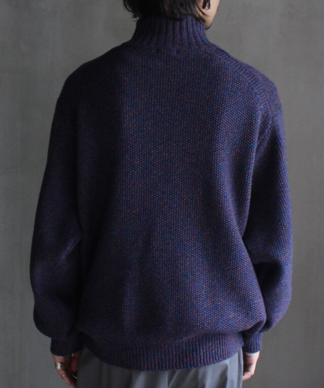 crepuscule Wool Kanoko Half Zip P/O - | rroomm onlinestore（ルーム