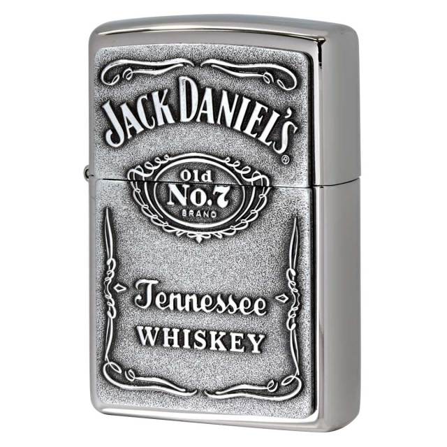 Zippo ジッポー ジャックダニエル 酒 ロゴ Jack Daniel's Label Pewter