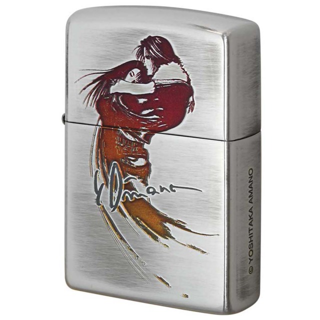 Zippo ジッポー 天野喜孝 Amano Yoshitaka F8-082 銀メッキいぶし