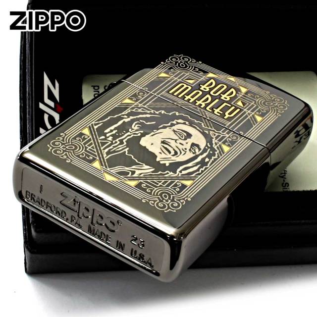 Zippo ジッポー ボブ・マーリー レゲー Bob Marley ブラックアイス
