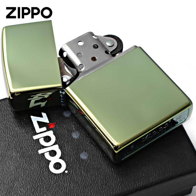 Zippo ジッポー 無地 グリーン High Polish Green 鏡面 ポリッシュ