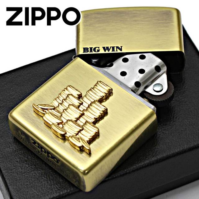 Zippo ジッポー ビッグウィン 大勝利 コインの山 メタル BIG WIN Metal