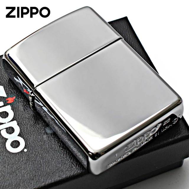 Zippo ジッポー アーマー 無地 鏡面 シルバー ハイポリッシュクローム