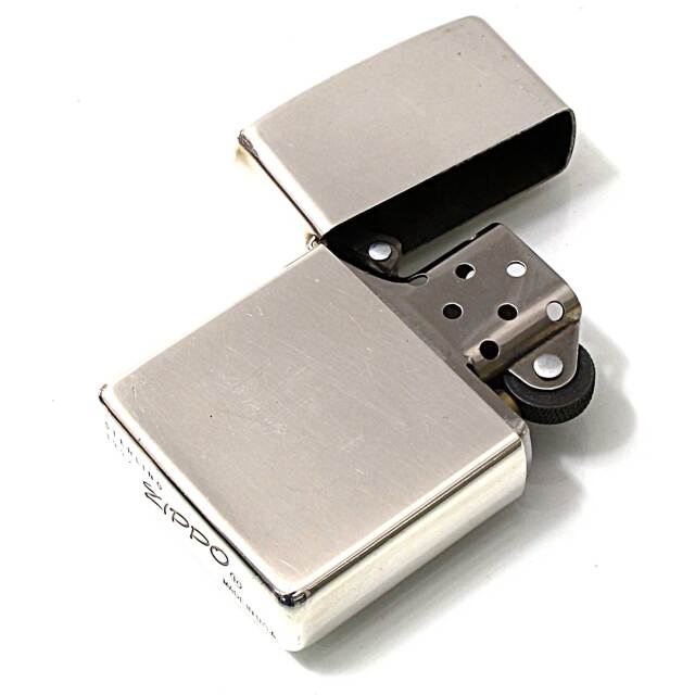 絶版/ヴィンテージ Zippo ジッポー 中古 1992年製造スターリング