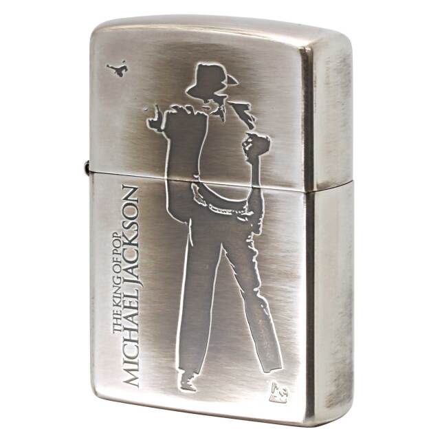絶版/ヴィンテージ Zippo ジッポー 中古 2009年製造マイケルジャクソン