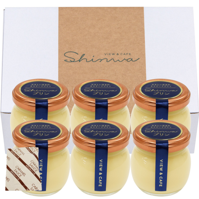 Shinwaプリン 6個セット (1479) 和田珍味オンラインショップ