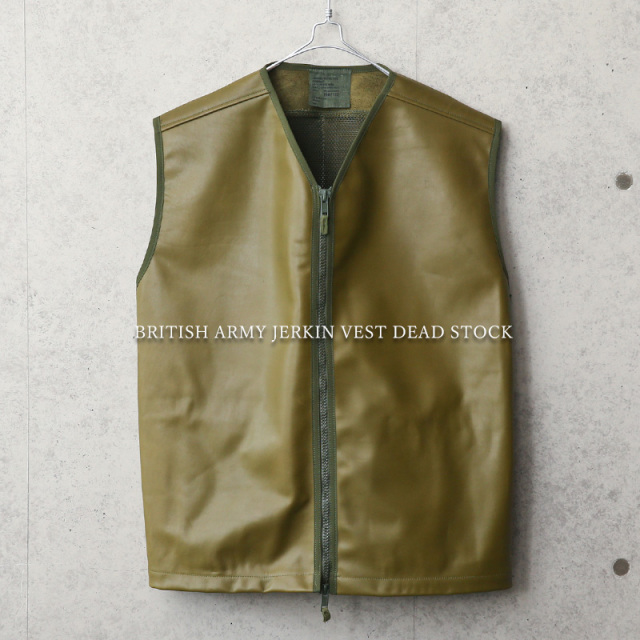 デッドストック イギリス軍 ジャーキンベスト ミリタリーファッション 軍服