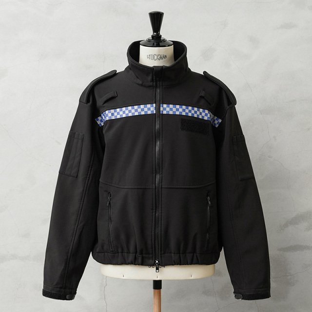 実物 USED イギリス警察 WINDPROOF POLICE ソフトシェル ジャケット