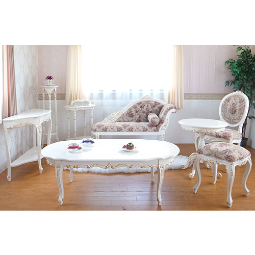 イタリア ヨーロッパ 花台 電話台 コーヒーテーブル 猫足 ※i4