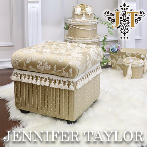 ジェニファーテイラー・収納付スツール・Heirloom｜おしゃれインテリア