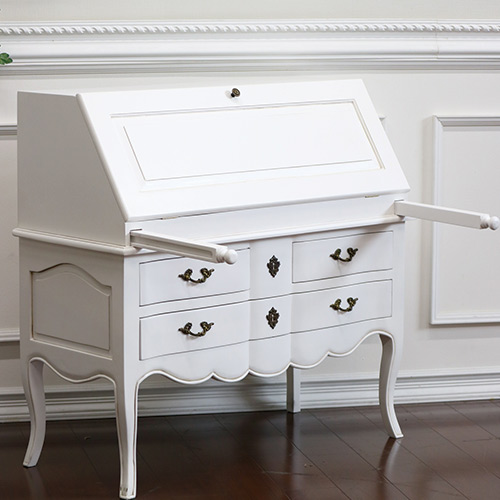 ライティングビューロー(ライティングデスク) (ホワイト)｜Y-KAGU