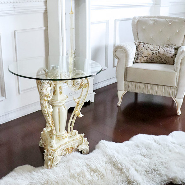 ロココ調 ラウンドコンソール｜おしゃれな家具通販【輸入家具屋さん.com】