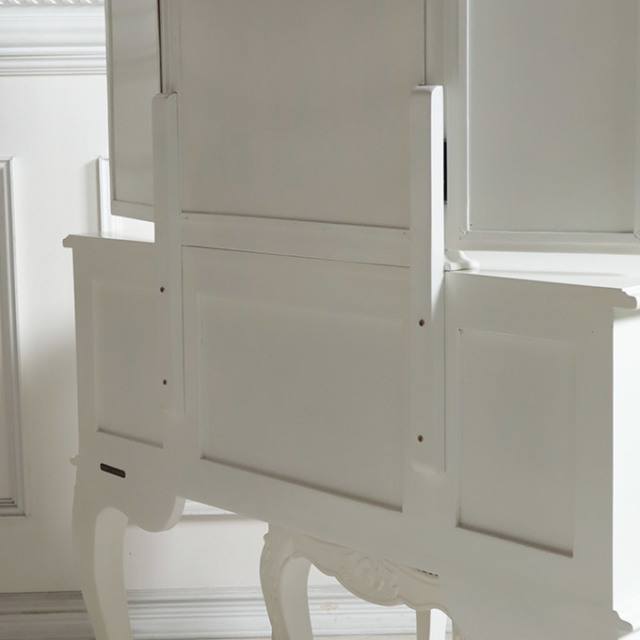 三面鏡ドレッサー ホワイト｜高級マホガニー家具VENECHIA｜おしゃれ