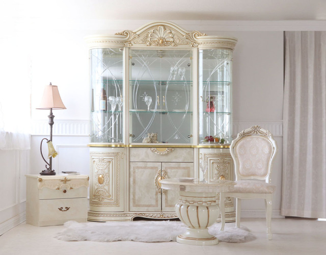 高級イタリア家具 レオナルド(REONARD) 6段ワイドチェスト 幅170cm｜Y