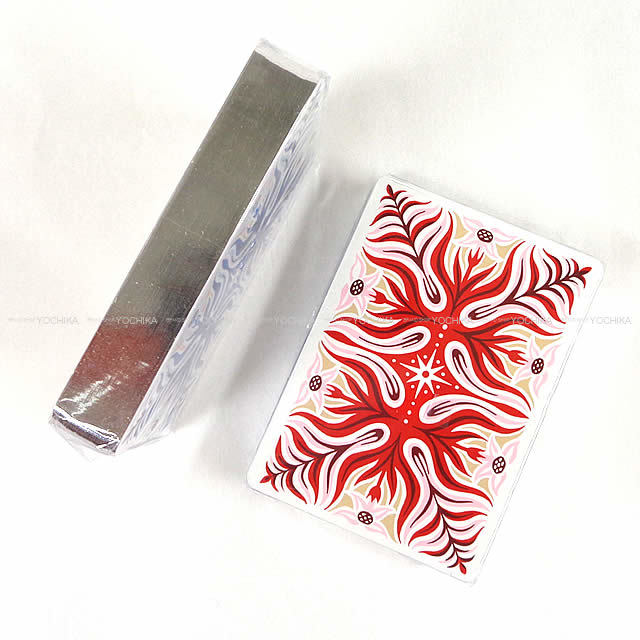 2018年ホリデーギフト HERMES エルメス ノベルティ トランプ 赤(レッド