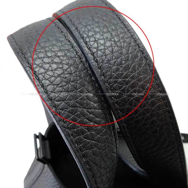 HERMES エルメス ハンドバッグ ピコタンロック 18 PM モノクローム SO