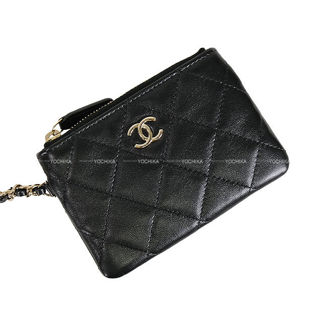 2025年春夏 CHANEL シャネル クラッチバッグ チェーン ココマーク 黒