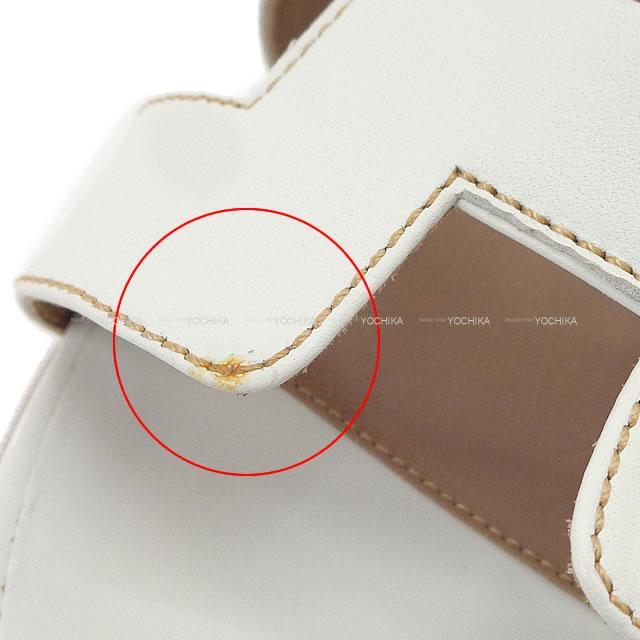 HERMES エルメス レディース Hモチーフ ヒール付 サンダル 