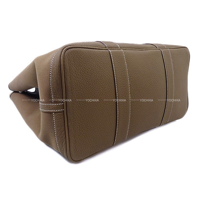 HERMES エルメス ガーデンパーティ 36 PM エトープ ネゴンダ/トワル