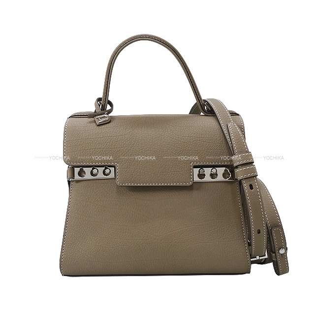 Delvaux デルヴォー ハンドバッグ 2Way ショルダー タンペート PM