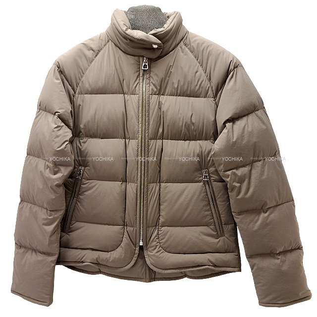 HERMES エルメス ダウンジャケット レディース セリエボタン付き