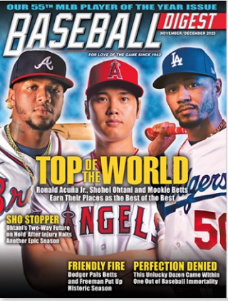 Baseball Digest 2023年11-12月号 大谷翔平選手表紙
