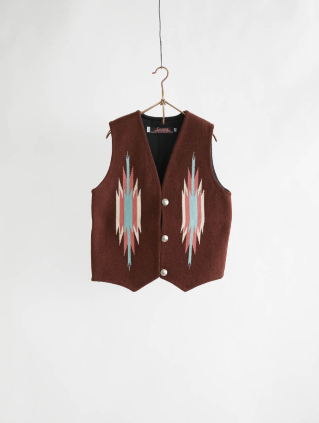 CENTINELA センチネラ / 6DIRECTIONS別注チマヨベスト ダークブラウン