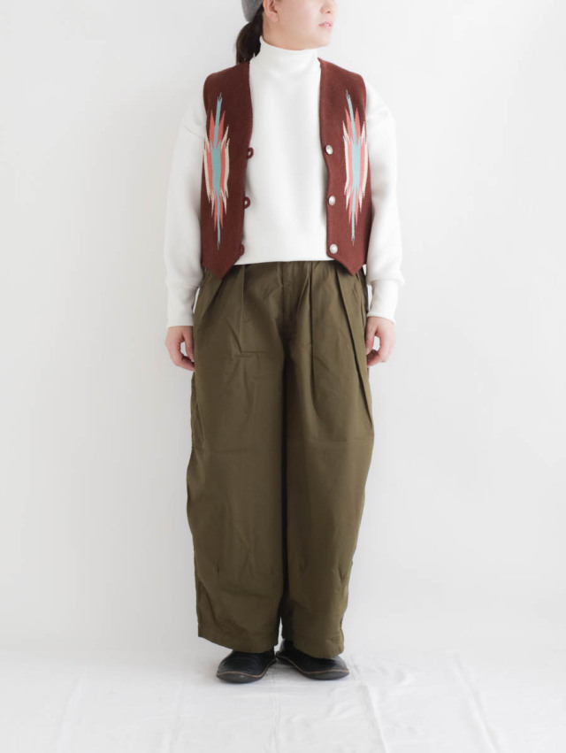 CENTINELA センチネラ / 6DIRECTIONS別注チマヨベスト ダークブラウン