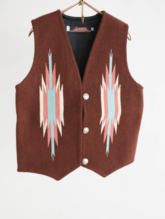 CENTINELA センチネラ / 6DIRECTIONS別注チマヨベスト ダークブラウン