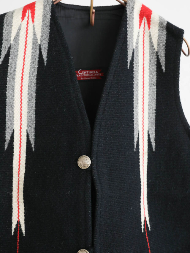 CENTINELA センチネラ / Flameベストwithポケット ブラック