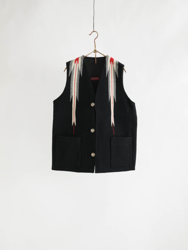 CENTINELA センチネラ / Flameベストwithポケット ブラック
